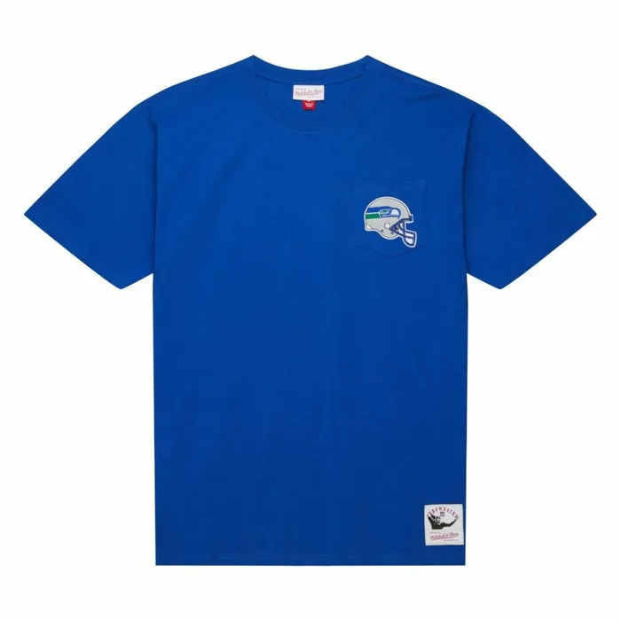Men039s TShirts and Tops Mitchell and Ness Premium Pocket Tee Seattle Seahawks Men039s TShirts and Tops Mitchell and Ness Premium Pocket Tee Seattle Seahawks