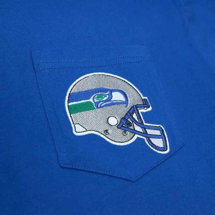 Men039s TShirts and Tops Mitchell and Ness Premium Pocket Tee Seattle Seahawks Men039s TShirts and Tops Mitchell and Ness Premium Pocket Tee Seattle Seahawks