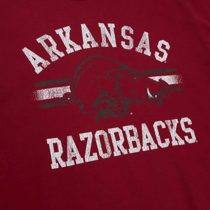 Men039s TShirts and Tops Mitchell and Ness Vintage Stripes Tee University Of Arkansas Men039s TShirts and Tops Mitchell and Ness Vintage Stripes Tee University Of Arkansas