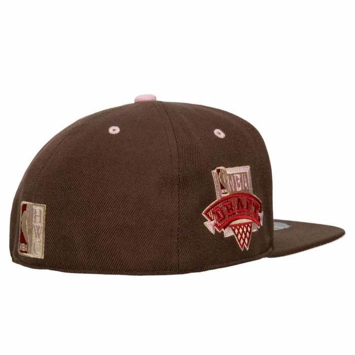 Men039sWomen039s Fitted 163 Styles Mitchell and Ness Brown Sugar Bacon Fitted Hat HWC New Jersey Nets Men039sWomen039s Fitted 163 Styles Mitchell and Ness Brown Sugar Bacon Fitted Hat HWC New Jersey Nets