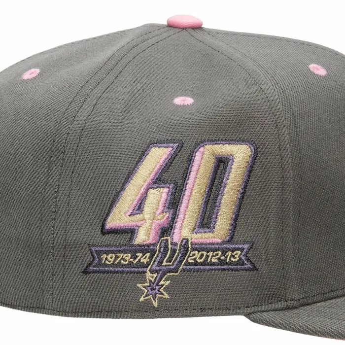 Men039sWomen039s Fitted 163 Styles Mitchell and Ness Lavender Dreams Fitted HWC San Antonio Spurs Men039sWomen039s Fitted 163 Styles Mitchell and Ness Lavender Dreams Fitted HWC San Antonio Spurs
