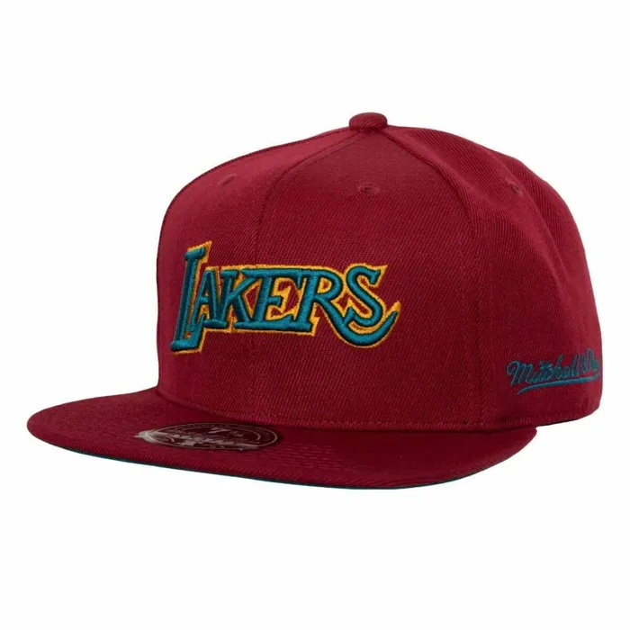 Men039sWomen039s Fitted 163 Styles Mitchell and Ness Northern Lights Fitted HWC Los Angeles Lakers Men039sWomen039s Fitted 163 Styles Mitchell and Ness Northern Lights Fitted HWC Los Angeles Lakers