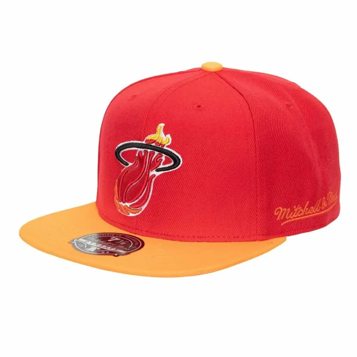 Men039sWomen039s Fitted 163 Styles Mitchell and Ness Team Side Fitted HWC Miami Heat Men039sWomen039s Fitted 163 Styles Mitchell and Ness Team Side Fitted HWC Miami Heat