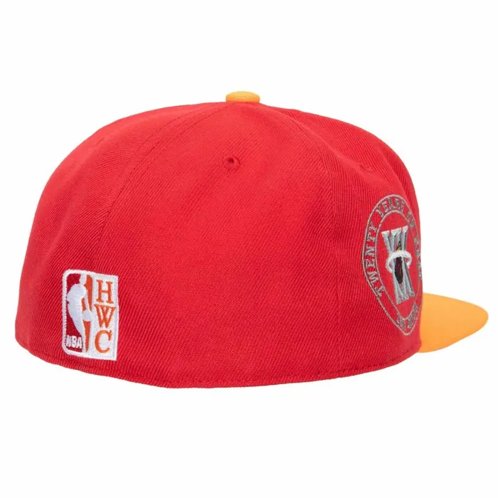 Men039sWomen039s Fitted 163 Styles Mitchell and Ness Team Side Fitted HWC Miami Heat Men039sWomen039s Fitted 163 Styles Mitchell and Ness Team Side Fitted HWC Miami Heat