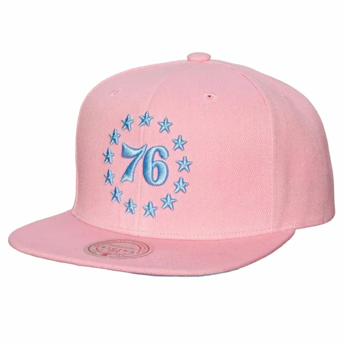 Men039sWomen039s Snapback 1921 Styles Mitchell and Ness Pastel Snapback HWC Philadelphia 76ers Men039sWomen039s Snapback 1921 Styles Mitchell and Ness Pastel Snapback HWC Philadelphia 76ers