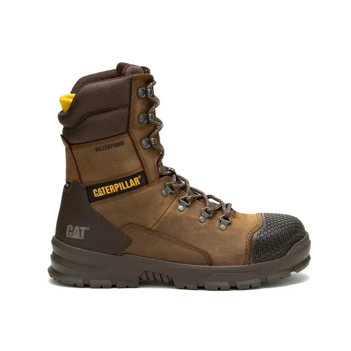 Men Accomplice X 8034 Waterproof Steel Toe Work Boot Cat Footwear Boots