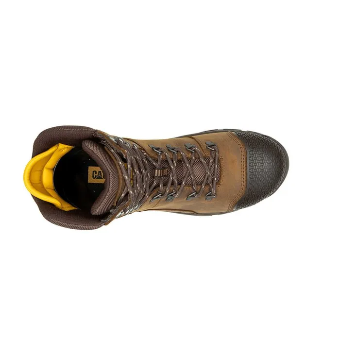 Men Accomplice X 8034 Waterproof Steel Toe Work Boot Cat Footwear Boots