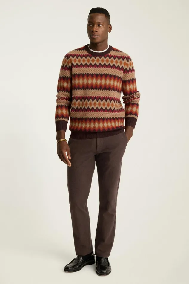 Men Argyle Fair Isle Crew Neck Sweater Woodrush Red Argyle Bonobos Crew and VNeck Sweaters Men Argyle Fair Isle Crew Neck Sweater Woodrush Red Argyle Bonobos Crew and VNeck Sweaters