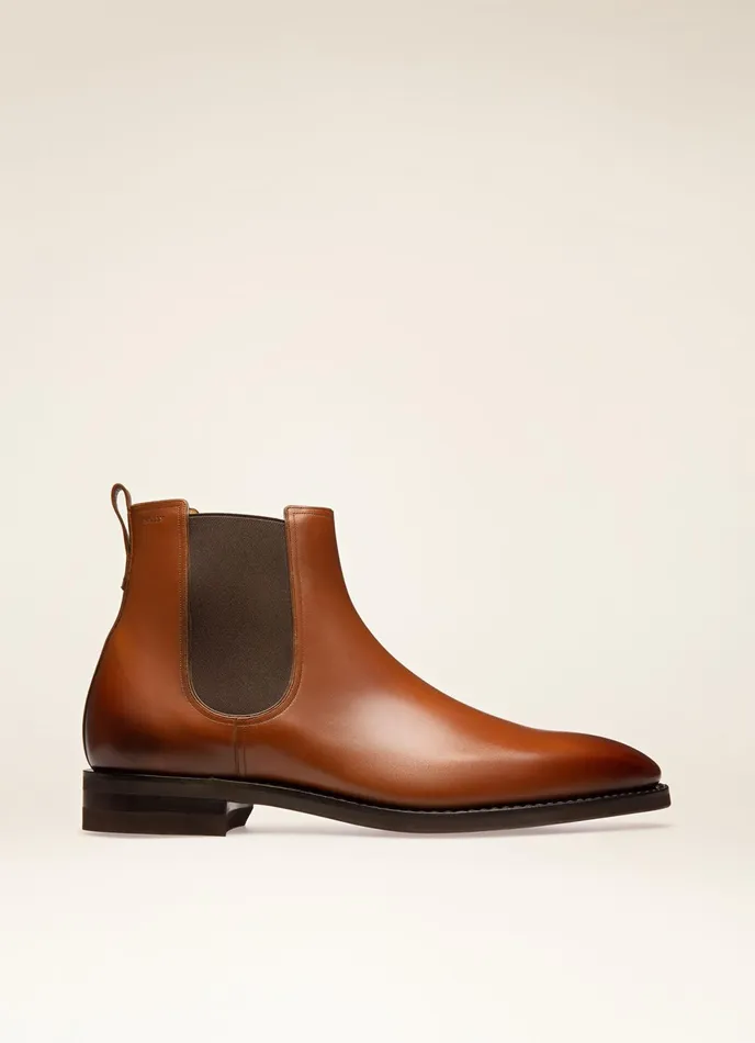 Men Bally Boots Scavone 8211 Leather Boots In Brown