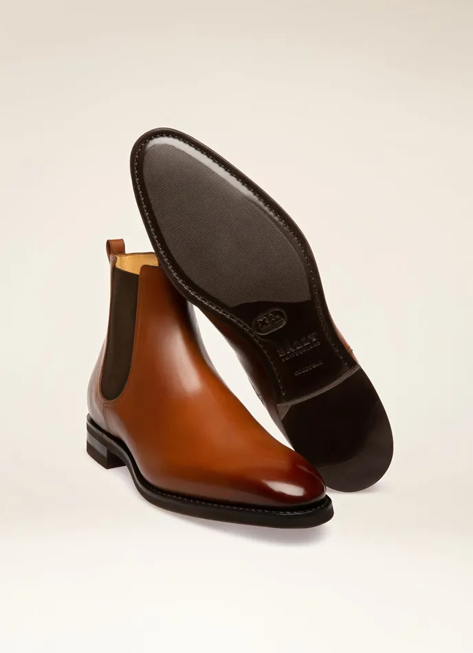 Men Bally Boots Scavone 8211 Leather Boots In Brown
