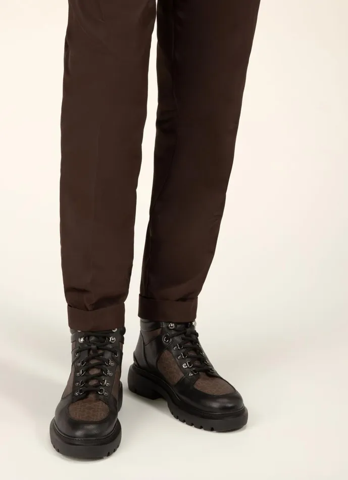 Men Bally Boots Valensy 8211 Leather Boots In Black