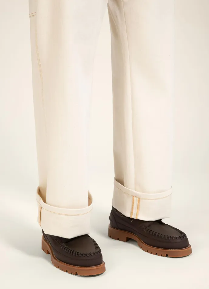 Men Bally LaceUps And Monks Tristan 8211 Leather Moccasins In Brown