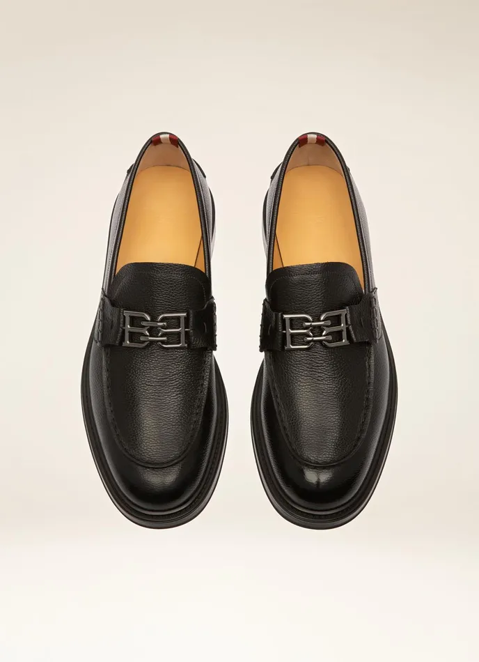 Men Bally Loafers And Moccasins Nickolas 8211 Leather Loafers In Black