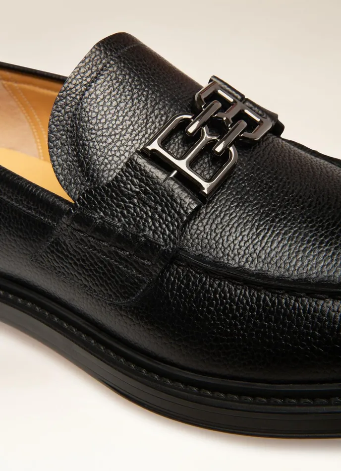 Men Bally Loafers And Moccasins Nickolas 8211 Leather Loafers In Black