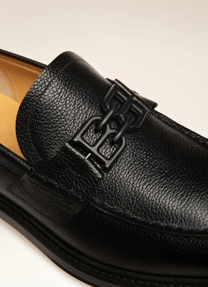 Men Bally Loafers And Moccasins Nickolas 8211 Leather Loafers In Black