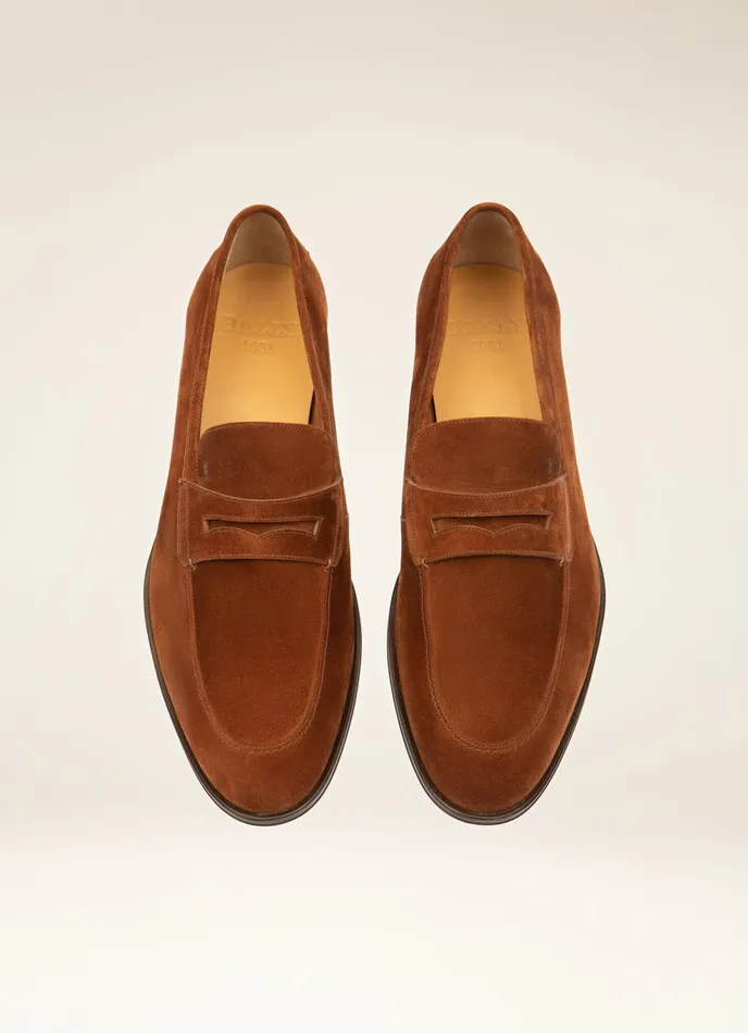 Men Bally Loafers And Moccasins Webb 8211 Leather Loafers In Brown