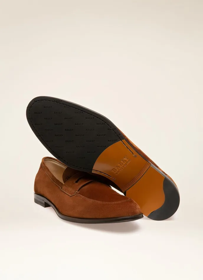 Men Bally Loafers And Moccasins Webb 8211 Leather Loafers In Brown