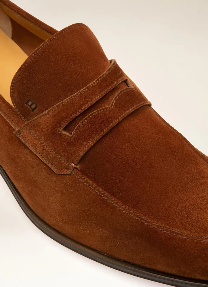 Men Bally Loafers And Moccasins Webb 8211 Leather Loafers In Brown