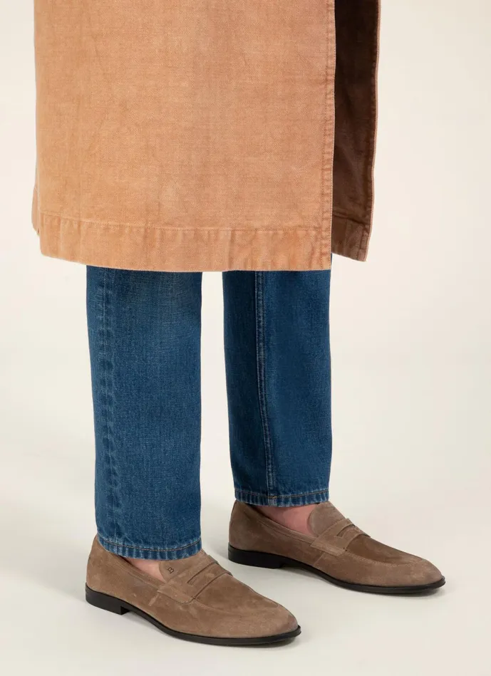 Men Bally Loafers And Moccasins Webb 8211 Leather Loafers In Taupe