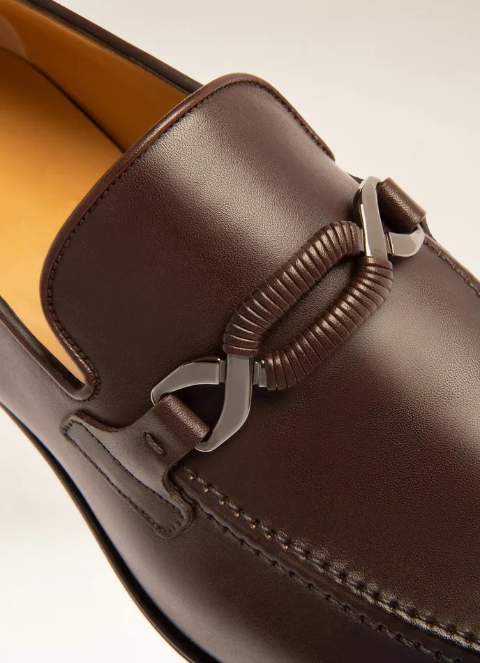Men Bally Loafers And Moccasins Wernof 8211 Leather Loafers In Brown