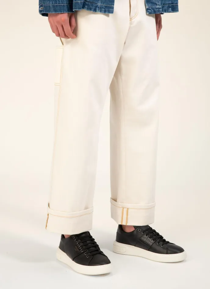 Men Bally Sneakers Mattye 8211 Leather Sneakers In Black