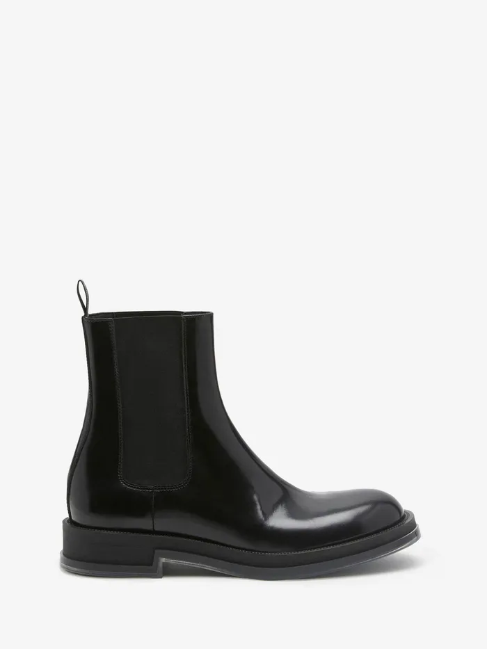Men Boots Alexander McQueen Float Chelsea Boot Blacktransparent