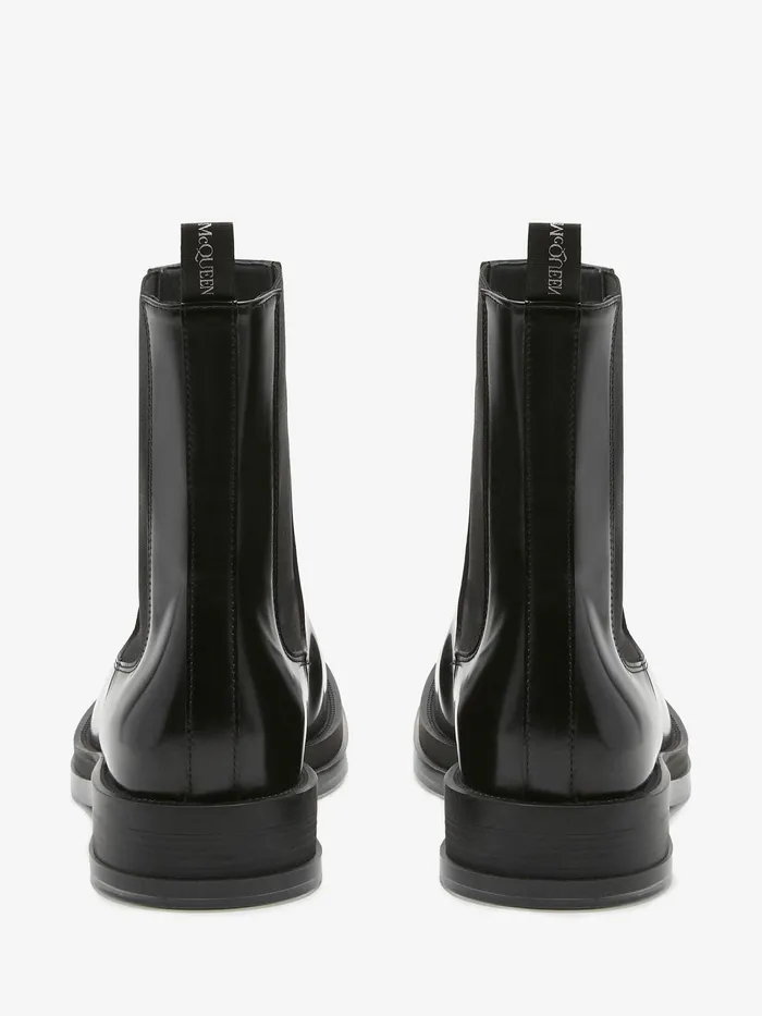 Men Boots Alexander McQueen Float Chelsea Boot Blacktransparent