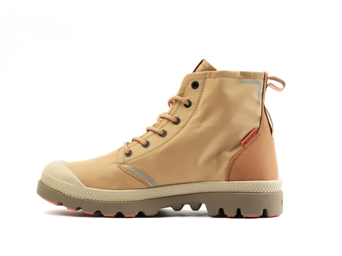 Men Boots PALLADIUM PAMPA LITE RECYCLE WP Caramelcinammon Men Boots PALLADIUM PAMPA LITE RECYCLE WP Caramelcinammon