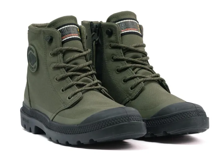 Men Boots PALLADIUM PAMPA RCYL LTWPZIP Olive Night