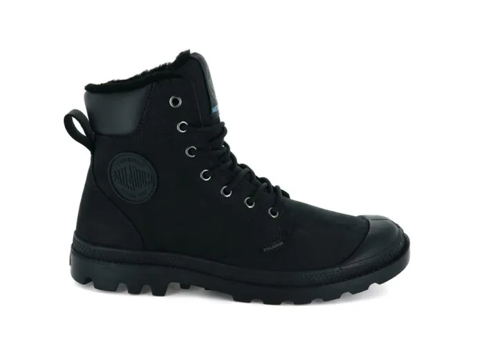Men Boots PALLADIUM PAMPA SPORT CUFF WPS Blackblack