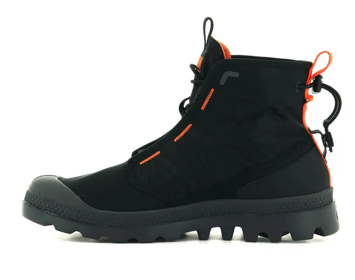 Men Boots PALLADIUM PAMPA TRAVEL LITE Blackblack Men Boots PALLADIUM PAMPA TRAVEL LITE Blackblack