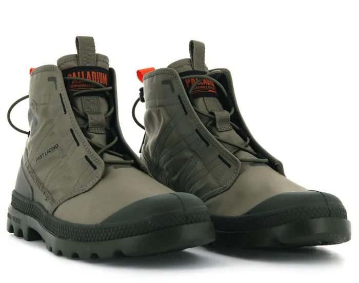 Men Boots PALLADIUM PAMPA TRAVEL LITE Dusky Green Men Boots PALLADIUM PAMPA TRAVEL LITE Dusky Green