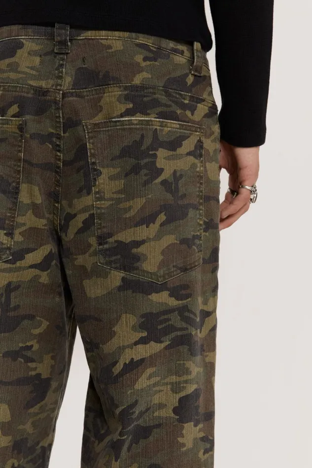 Men Camo Print Colossus Jeans Jaded London Colossus Jeans