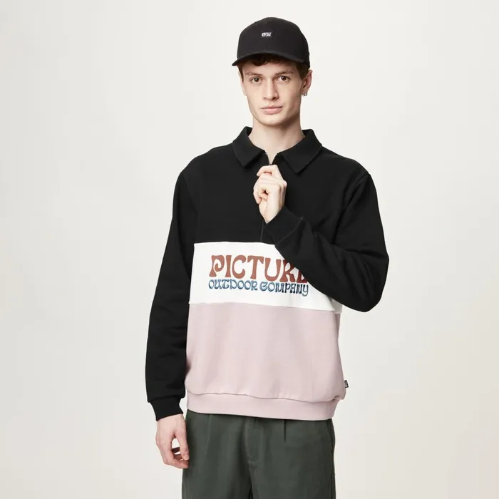 Men CARAWA ZIP SWEATER Picture Organic Clothing Sweats and Hoodies