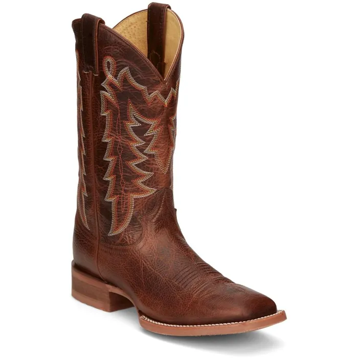 MEN Carsen 12034 Western Brown Justin Boots Western
