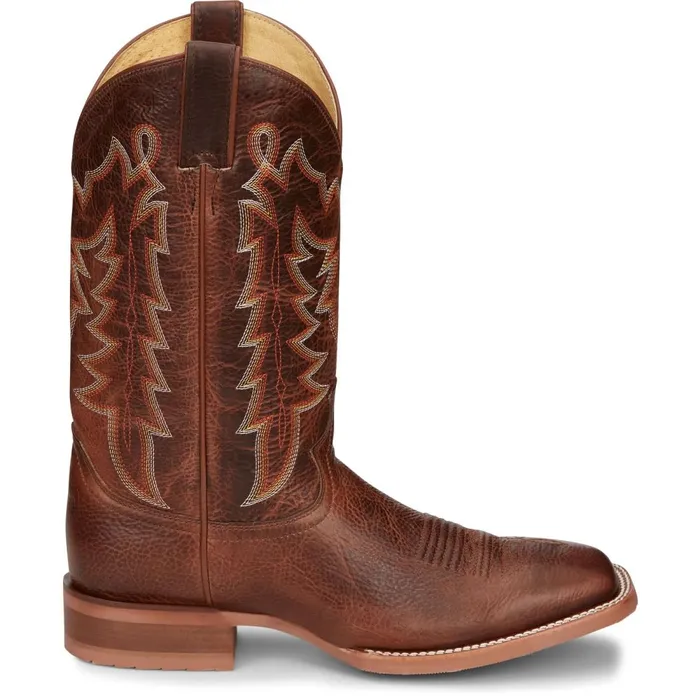 MEN Carsen 12034 Western Brown Justin Boots Western