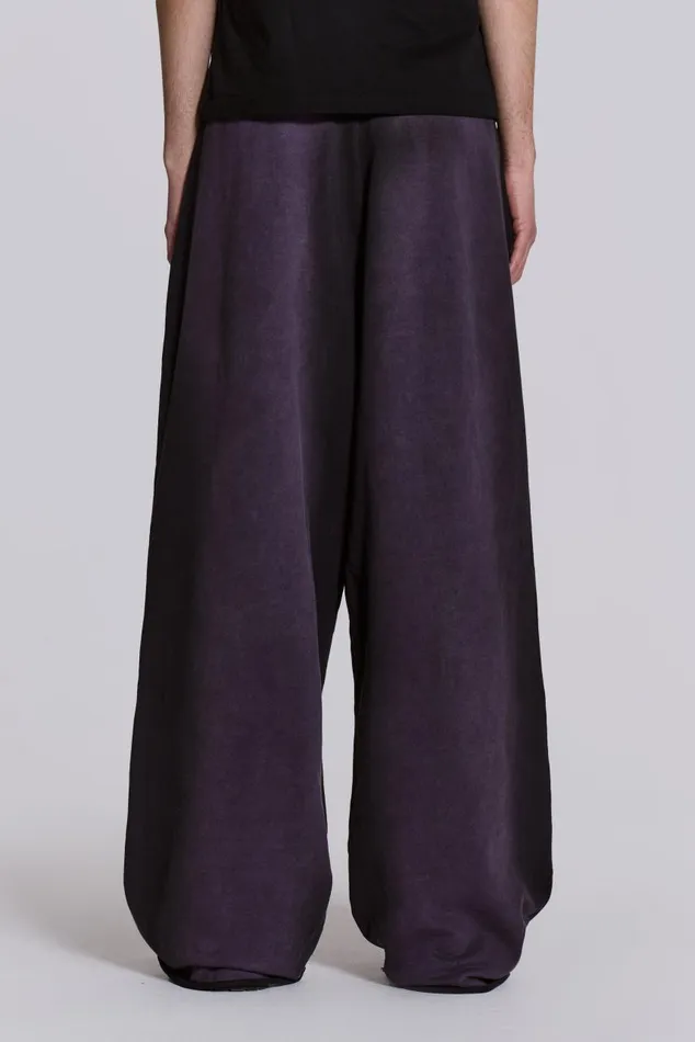Men Deep Purple Fade Monster Joggers Jaded London Joggers and Sweatpants