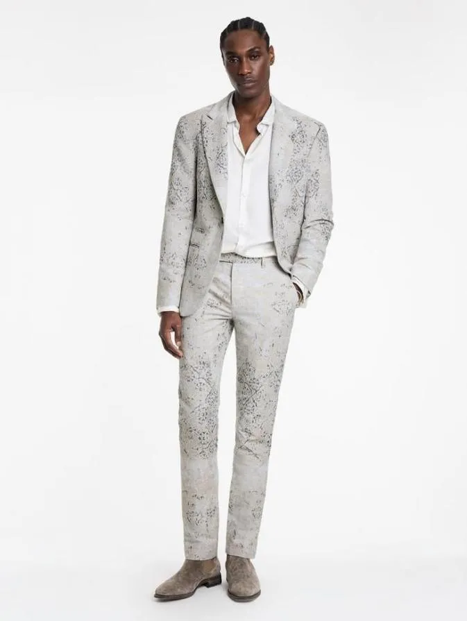 Men Dress Pants John Varvatos MERCER PANTS Pavement