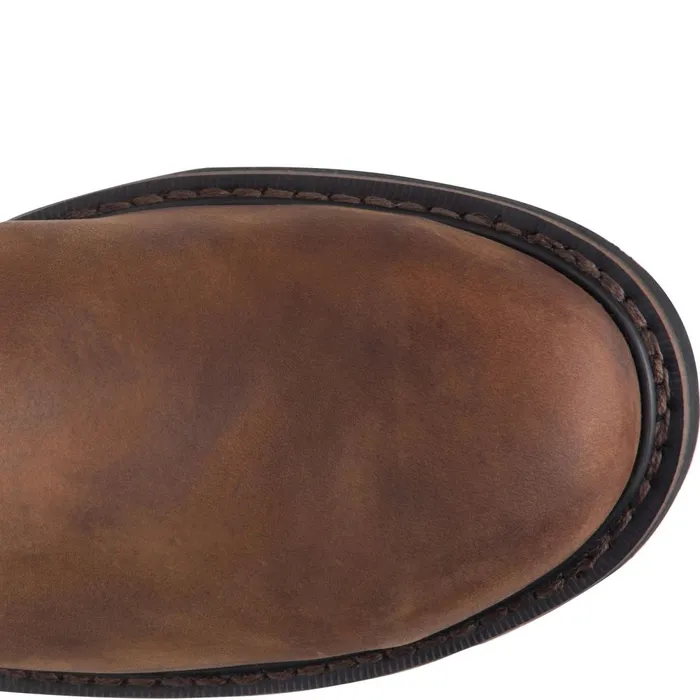 MEN Drywall 10034 Waterproof Steel Toe Whiskey Justin Boots Work