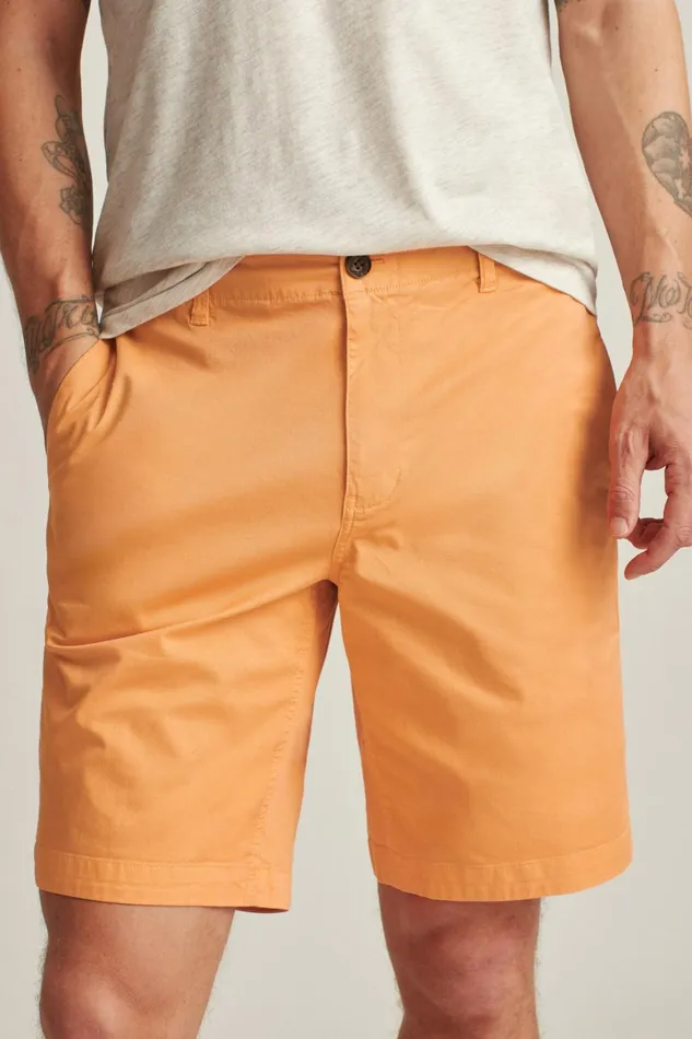Men Easy Lightweight Shorts Summer Cantaloupe Bonobos Chino Shorts