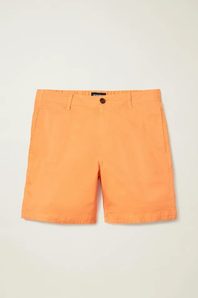 Men Easy Lightweight Shorts Summer Cantaloupe Bonobos Chino Shorts