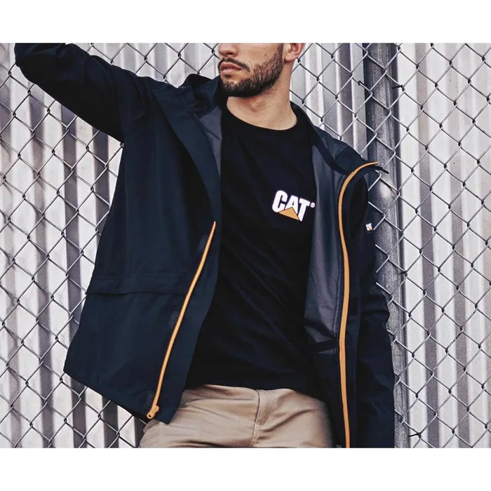 Men Essential Rain Jacket Cat Footwear Waterproof