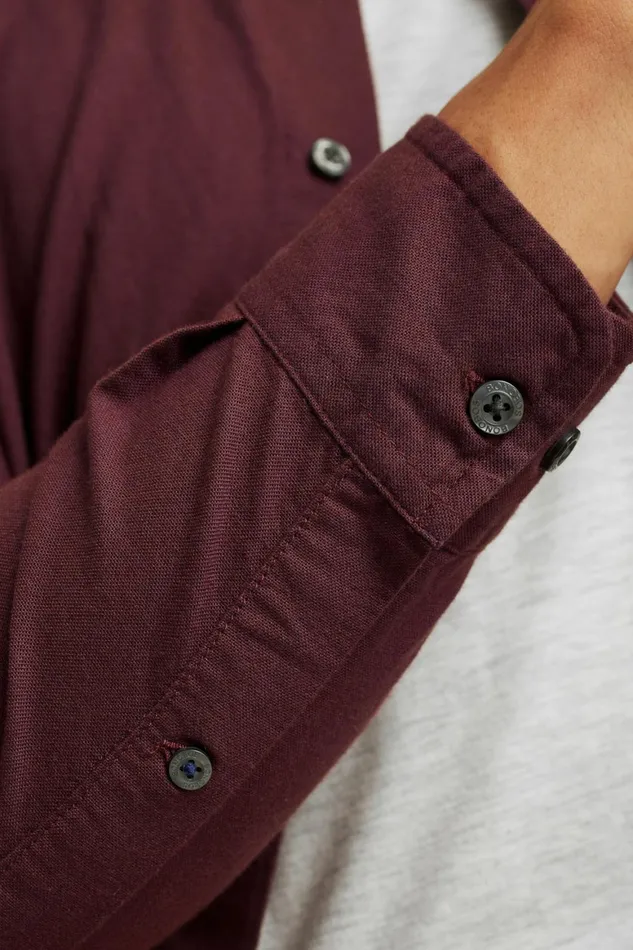 Men Everyday Oxford Shirt Port Wine Bonobos Casual Shirts