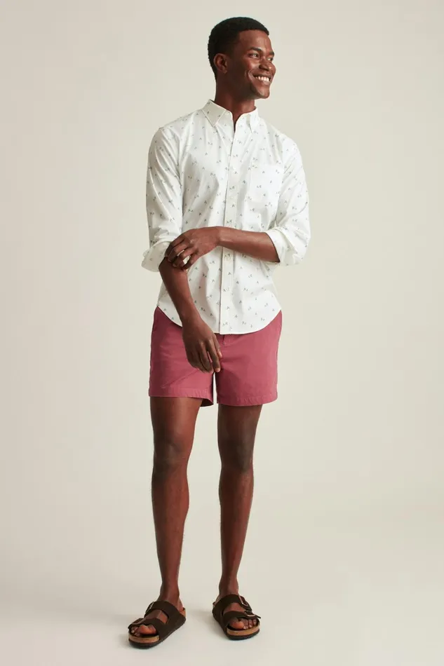 Men Everyday Shirt Palm Scatter Bonobos Casual Shirts