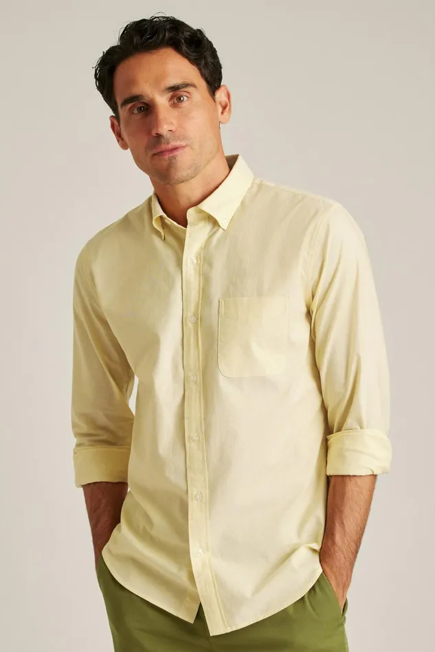 Men Everyday Shirt Yellow Rose End On End Bonobos Casual Shirts