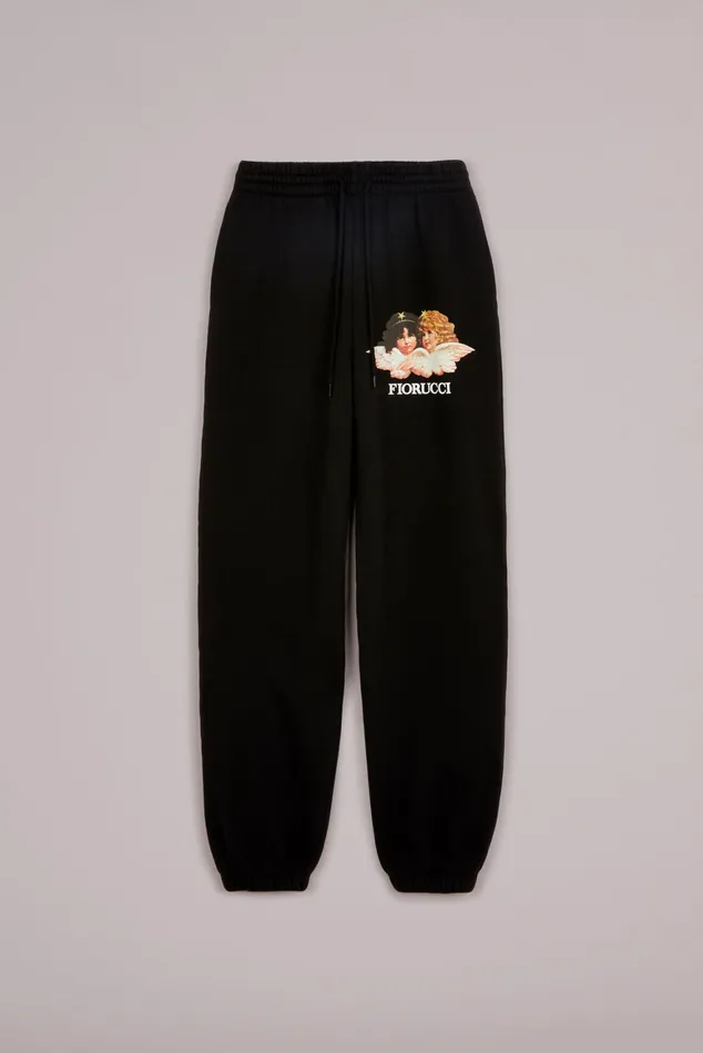Men Fiorucci Bottoms Angels Joggers Black Men Fiorucci Bottoms Angels Joggers Black
