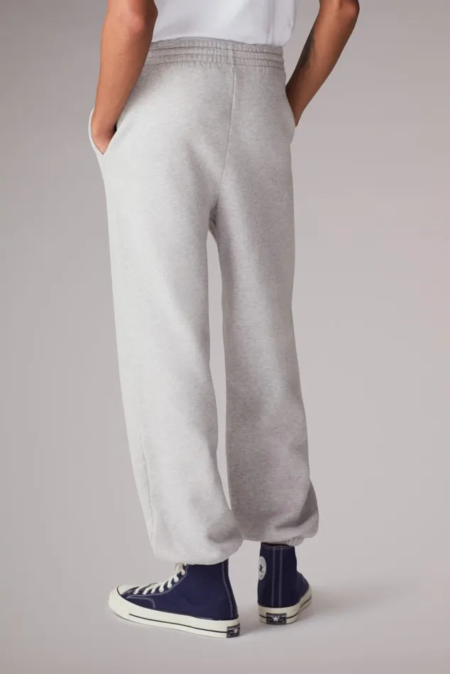 Men Fiorucci Bottoms Embroidered Pop Logo Joggers Grey Men Fiorucci Bottoms Embroidered Pop Logo Joggers Grey