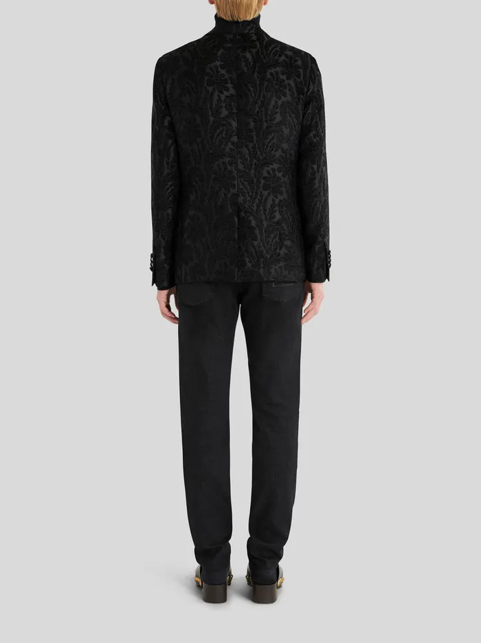 Men Floral Foliage Jacquard Jacket Etro Jackets