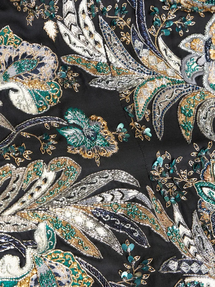 Men Floral Paisley Jacket With Beads Etro Jackets