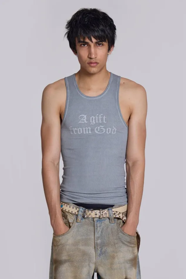 Men Gifted Vest Jaded London TShirts and Vests